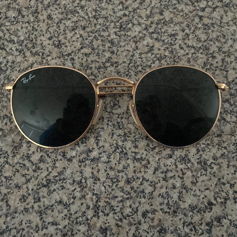 Ray-ban round metal sunglasses